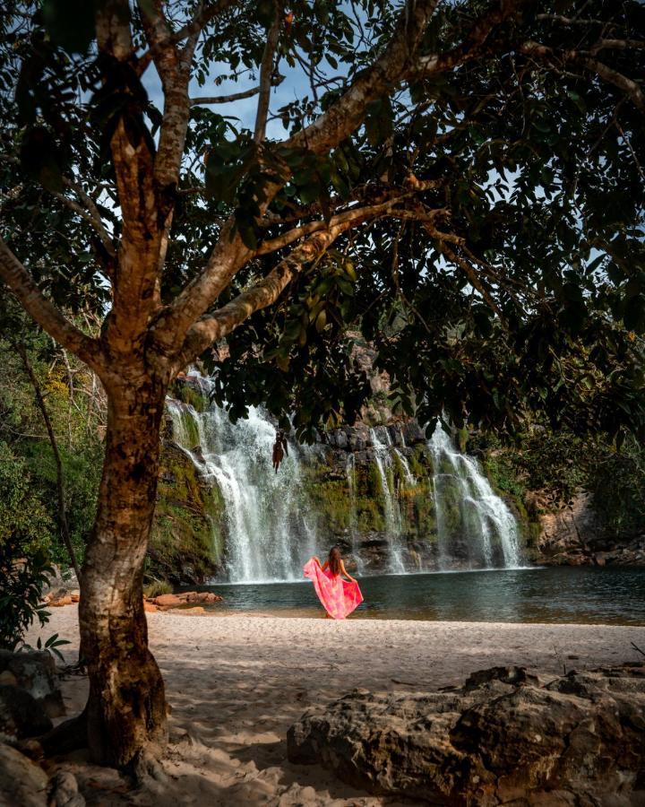 Pousada Cachoeira Poco Encantado Алту-Параїзу-ді-Гояс Екстер'єр фото