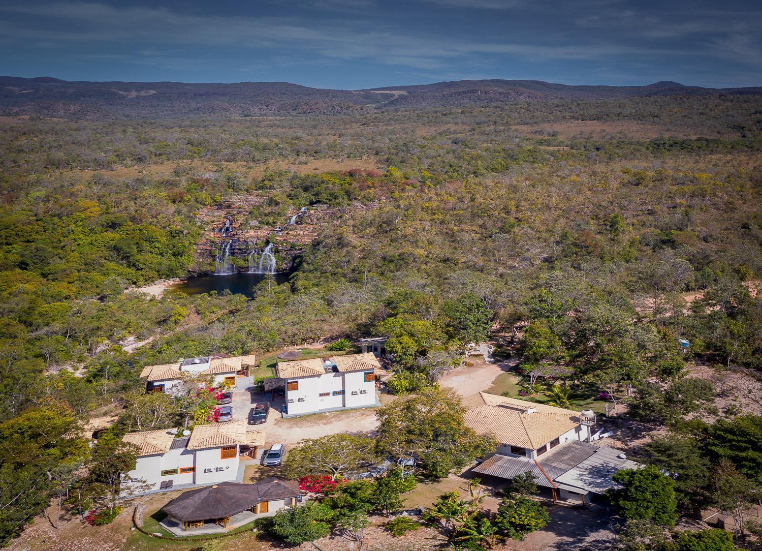 Pousada Cachoeira Poco Encantado Алту-Параїзу-ді-Гояс Екстер'єр фото