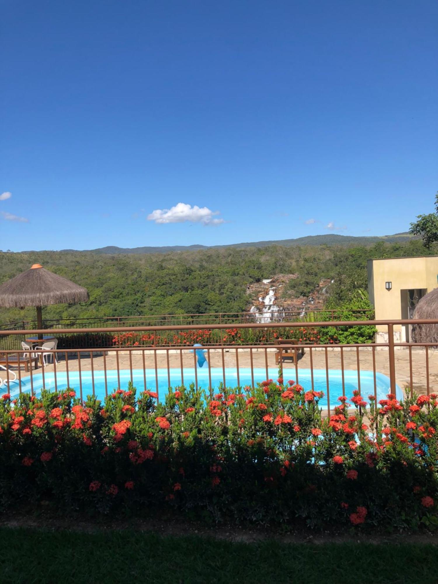 Pousada Cachoeira Poco Encantado Алту-Параїзу-ді-Гояс Екстер'єр фото